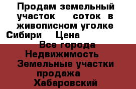 Продам земельный участок (40 соток) в живописном уголке Сибири. › Цена ­ 1 000 000 - Все города Недвижимость » Земельные участки продажа   . Хабаровский край